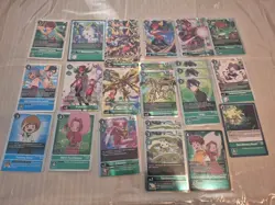Digimon 23 Card Lot- Mimi, Rosemon, Herculeskabuterimon, Morphomon, Terriermon - Image 1