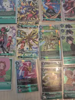 Digimon 23 Card Lot- Mimi, Rosemon, Herculeskabuterimon, Morphomon, Terriermon - Image 3