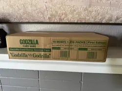 GODZILLA CARD GAME: GODZILLA VS GODZILLA BOOSTER BOX CASE SET 01 x18 Boxes - Image 1