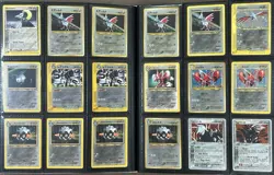 Pokemon Vintage Card Collection Lot Binder 163x Holos, Crystal Crobat, WOTC, ex - Image 3