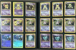 Pokemon Vintage Card Collection Lot Binder 163x Holos, Crystal Crobat, WOTC, ex - Image 4