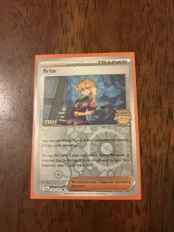 Briar 132/142 Pokemon TCG Regional Championships Promo Card NM - Image 1