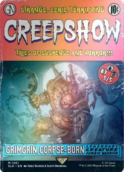 MTG Secret Lair Drop Creepshow Foil Edition New Sealed Card Set - Image 3