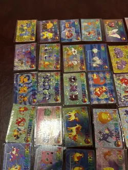 Pokemon Vintage Pocket Monsters Vending HOLO Prism Sticker (36 Cards) Charizard - Image 5