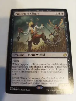 Puppeteer Clique - Modern Masters 2015 #091/249 MTG Magic The Gathering - Image 1