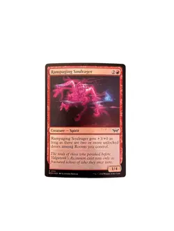 x1 Rampaging Soulrager DSK Duskmourn MTG 151 FOIL COMMON LP - Image 1
