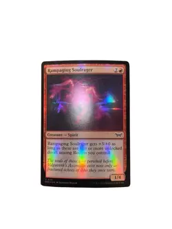 x1 Rampaging Soulrager DSK Duskmourn MTG 151 FOIL COMMON LP - Image 2