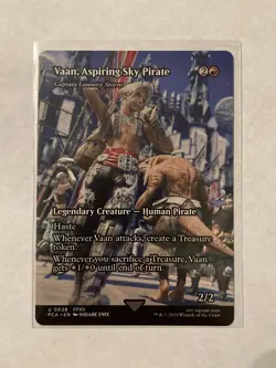 MTG Vaan, Aspiring Sky Pirate - Captain Lannery Storm (Showcase): FFXII 0038 - Image 1