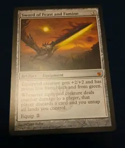 Sword of Feast and Famine | MBS 138 | Near Mint | MTG - Image 1