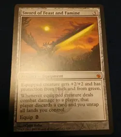 Sword of Feast and Famine | MBS 138 | Near Mint | MTG - Image 2