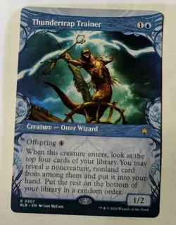 Thundertrap Trainer (Showcase) MTG Bloomburrow Regular RARE - Image 1