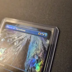 MTG Storm of Saruman 413 Borderless Foil Mythic Lord of the Rings LTR - Image 4