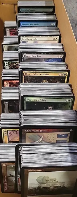 750 MTG Bulk Lot Magic The Gathering Commons Uncommons FOILS No Basic Lands NM - Image 1