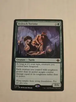 Bedrock Tortoise R MTG The Lost Caverns of Ixalan M/NM, English - Image 1