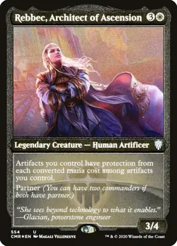 1x Rebbec, Architect of Ascension (Foil Etched) - NM - Commander Legends - mtg - Image 1
