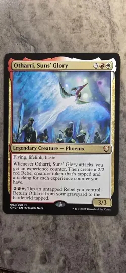 MTG Otharri, Suns' Glory Phyrexia: All Will Be One Commander 003 Regular Mythic - Image 1