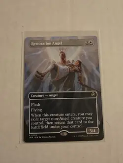 Mtg. Restoration Angel. Borderless. Innistrad Remastered. Pack Fresh - Image 1