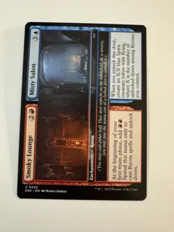 Smoky Lounge // Misty Salon - Duskmourn - MTG - Image 1