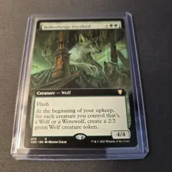 MTG Hollowhenge Overlord 74 Extended Art Regular Rare Crimson Vow VOC - Image 2