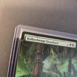MTG Hollowhenge Overlord 74 Extended Art Regular Rare Crimson Vow VOC - Image 3