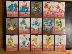 BANDAI Pokemon Carddass Red 153 Types + Green 153 Types Cards Full Complete Set - Image 3