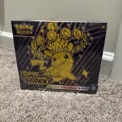 Pokemon Scarlet & Violet Surging Sparks ETB Elite Trainer Box Factory Sealed - Image 1