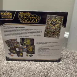 Pokemon Scarlet & Violet Surging Sparks ETB Elite Trainer Box Factory Sealed - Image 2