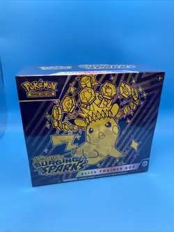 Pokemon Scarlet & Violet Surging Sparks ETB Elite Trainer Box Factory Sealed - Image 1