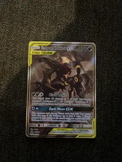 Pokemon TCG Umbreon & Darkrai GX Tag Team SM241 Sun and Moon Promos Full Art - Image 1