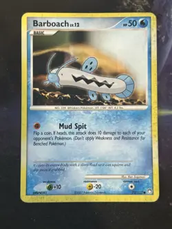 Barboach - 72/123 - Common HP English Pokemon Mysterious Treasures - Image 1