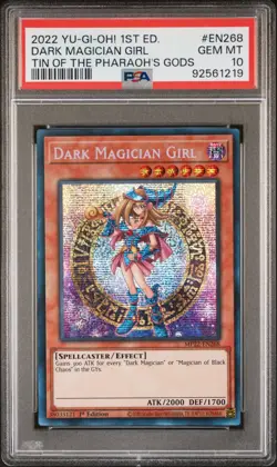 Dark Magician Girl Yugioh 2022 MP22-EN268 Secret Rare 1st Edition PSA 10 - Image 1