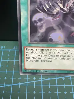 Tenacity of the Monarchs 1st Ed. YuGiOh The Secrets Eternity #SECE-EN061 NM - Image 5