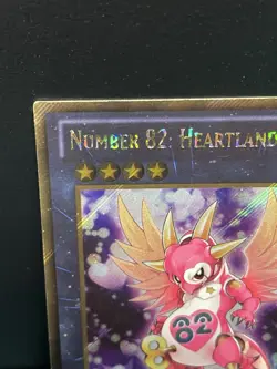 Number 82: Heartlandraco - Gold Secret Rare PGLD-EN025 - LP - YuGiOh - Image 2