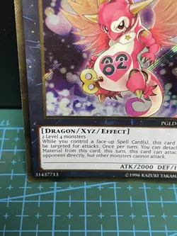 Number 82: Heartlandraco - Gold Secret Rare PGLD-EN025 - LP - YuGiOh - Image 5