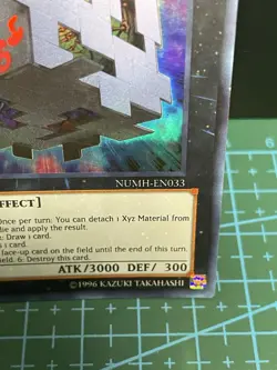 Yugioh Number 85: Crazy Box NUMH-EN033 1ST Super Rare LP - Image 4