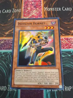 Yugioh Inzektor Hornet ORCS-EN017 Super Rare Unlimited Near Mint - Image 1