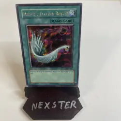 Yugioh 2003 Harpie's Feather Duster SCR SDD-003 Near Mint - Image 1