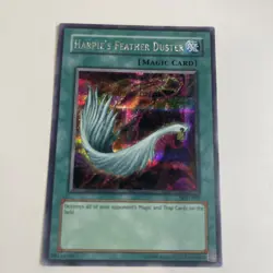 Yugioh 2003 Harpie's Feather Duster SCR SDD-003 Near Mint - Image 3