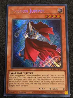Yugioh Photon Jumper BLMR-EN043 Secret Rare 1st Ed NM - Image 1