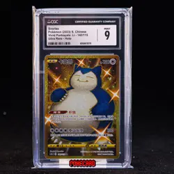 Snorlax UR CS2aC-142/115 Pokemon Card Chinese CGC 9 #1 - Image 1