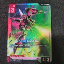 Aegis Gundam | ST04-006 | (LR) | Gundam Card Game | English - Image 1