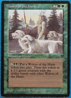 Master of the Hunt Legends PLD (Reserved List MTG Magic Card) (500948) ABUGames - Image 1