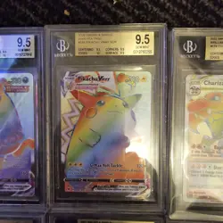 Pokemon Graded Card Big Hit RAINBOW Collection Ultra Rare #8 Cards BGS PSA - Image 2