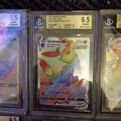 Pokemon Graded Card Big Hit RAINBOW Collection Ultra Rare #8 Cards BGS PSA - Image 3