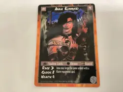 ANNA KLIMINSKI : RAGE LIMITED CCG card, rare Werewolf, White Wolf TCG, LEADER 9 - Image 1