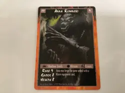 ANNA KLIMINSKI : RAGE LIMITED CCG card, rare Werewolf, White Wolf TCG, LEADER 9 - Image 4
