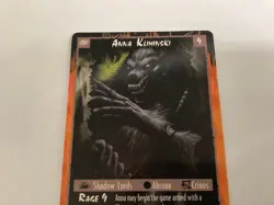 ANNA KLIMINSKI : RAGE LIMITED CCG card, rare Werewolf, White Wolf TCG, LEADER 9 - Image 5