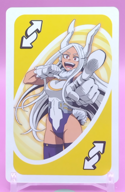 Usagiyama Rumi/ My Hero Academia Card Game UNO Japanese Toei Anime Rare YE b - Image 1