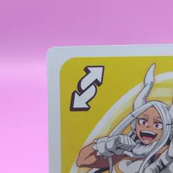 Usagiyama Rumi/ My Hero Academia Card Game UNO Japanese Toei Anime Rare YE b - Image 3