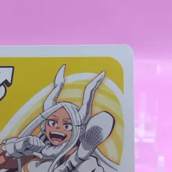 Usagiyama Rumi/ My Hero Academia Card Game UNO Japanese Toei Anime Rare YE b - Image 4